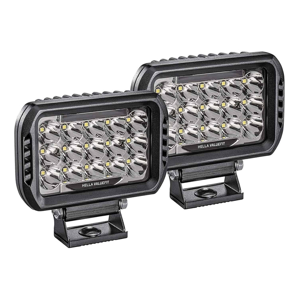 Hella Valuefit 450 LED Kit ECE Approved (2 Spotlights with wiring