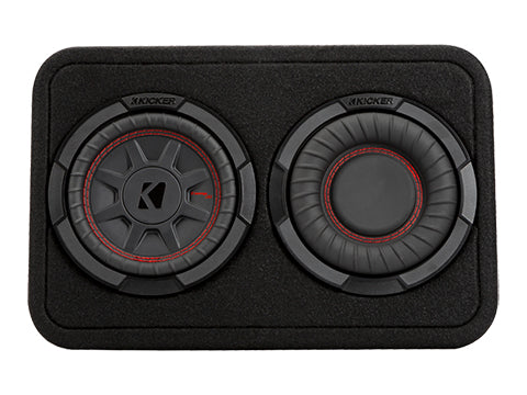 Kicker 48TCWRT672 6.75inch 2ohm Sealed Truck Subwoofer Enclosure — Automod