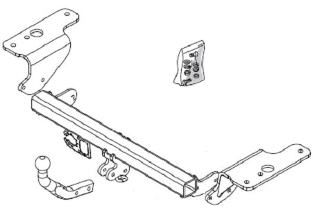 Tow bar 2024 for corolla